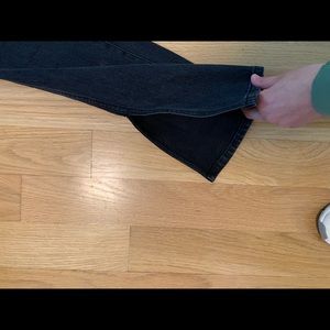 Something navy - Nina Denim Pants with Slit